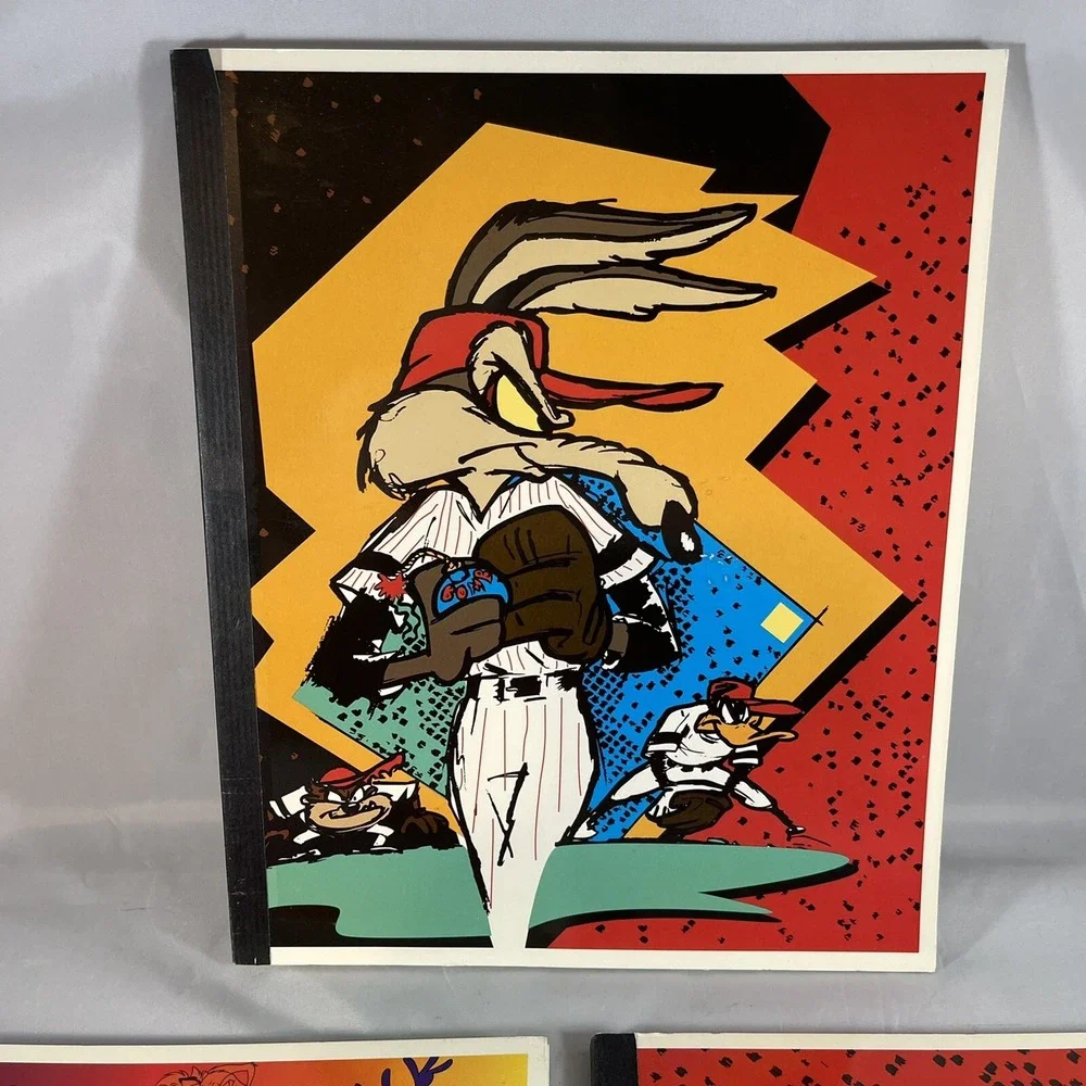 Looney Tunes Notepad Stationery Tablet Lined Paper Stuart Hall Taz Bugs Bunny 3